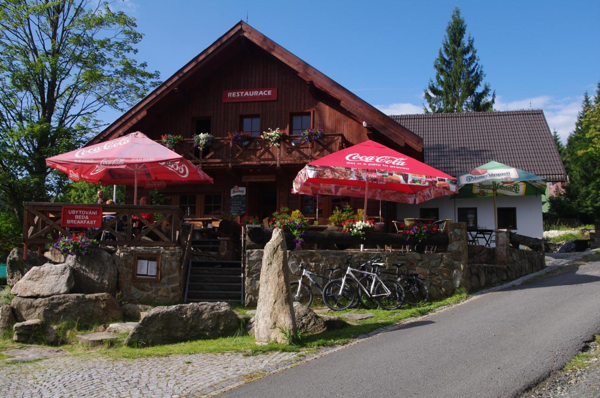 Penzion Avalanche Zelezna Ruda Exterior photo